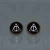 Deathly Hallows Earrings, Harry Potter Earrings.JPG