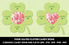 Four leaves clover candy dome cover.jpg