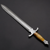 Handmade Damascus Steel Hunting Sword With Leather Sheat.png