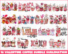 16 Valentines day PNG, Valentines coffee bundle, Valentine sublimation Design Digital Download.jpg