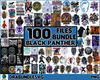 100 Black Panther PNG, Black Panther Print, Black Panther Sublimation, Black Panther Wakanda Forever Png Download, Clip Art Instant Download.jpg