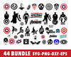Captain-America-SVG-Bundle-Files-for-Cricut-Silhouette-Captain-America-SVG-Cut-File-Captain-America-SVG-PNG-EPS-DXF-Files-Captain-America-Shield-face-Logo-Aveng