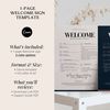 Minimalist Welcome Sign template for Airbnb VRBO Hosts, 2 colors, House Rules, Wi-Fi, Check-Out Info, Vacation Rental (3).jpg