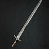 Damascus Steel Swords, Hunting Swords, Double Edges,.png
