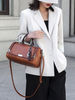 1 Womens Double Handle Vintage Design Square Bag With Bag Charm.jpg