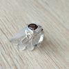 STYLISH DESIGN GIFT FOR DAD RING WITH A BEAUTIFUL STONE