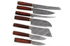 7 Pcs Handmade Handforged Chef Knife Set Damascus Steel Kitchen Knives Set, Handmade Knives, Hunting Knife.jpg