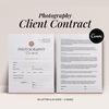 Photography Client Contract Template, Wedding contract, Editable Client Agreement for Photographers, Business forms (6).jpg