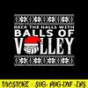 Balls Of Volley Xmas Volleyball Svg, Volleyball Chrismas Svg, Png Dxf Eps Digital file.jpg