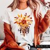 I love Fall Most of all Flowers cone Sublimation Design.png