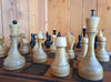 soviet 1970 vintage big wooden chess set oredezh