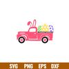 Happy Easter Truck with Eggs, Happy Easter Truck with Eggs Svg, Happy Easter Svg, Easter egg Svg, Spring Svg, png,dxf,eps file.jpg