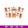 Gingerbread girl, Gingerbread Minnie Mouse Full Wrap Svg, Starbucks Svg, Coffee Ring Svg, Cold Cup Svg,eps,dxf,png file.jpg