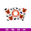 Halloween Pumpkins Full Wrap, Halloween Pumpkins Mickey Mouse Full Wrap Svg, Starbucks Svg, Coffee Ring Svg, Cold Cup Svg, png, dxf,eps file.jpg