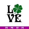St Patricks Love Clover, St. Patricks Day Starbucks Coffee Bundle Svg, St. Patrick’s Day Svg, Lucky Svg, Irish Svg, Clover Svg, png,dxf,eps file.jpg