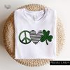 St Pattys Peace love shirt mockup.png