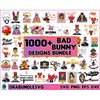 1000 Bad Bunny svg, El Conejo Malo svg, Bundle Layered SVG Bad Bunny Bundle, Cartoon Bunny svg Instant Download.jpg
