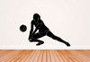 Volleyball Sticker, Game Of Volleyball, Girl With A Ball, Sports, Gym Sticker