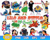Lilo And Stitch Clipart Bundle, Lilo And Stitch Svg, Stitch Vector, Clipart, Cut File.jpg