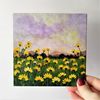 Canvas-art-sunset-painting-landscape-field-yellow-daisies-with-acrylic-paints-on-canvas-board.jpg
