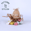 Handmade crochet Easter egg covers
