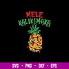 Mele Kalikimaka Pineapple Svg, Png Dxf Eps File.jpg