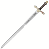 The Legendary King Arthur Excalibur Sword - Handmade and Sharp, Golden Sword Gift for Collectors and Enthusiasts (2).png