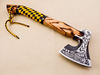 Custom Hand Forged Carbon Steel Viking Axe The Ultimate Camping Hatchet, Throwing Tomahawk, and Gift Idea (3).jpg