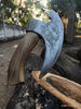 Artisanal Viking-Inspired Carbon Steel Pizza Axe A Unique Culinary Tomahawk for Hunting & Outdoor Enthusiasts (4).jpg