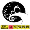 My Neighbor Totoro  Studio Ghibli  Colored  SVG and PNG Design for Cricut, Silhouette (31).jpg