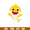 Baby Shark Png, Shark Family Png, Ocean Life Png, Cute Fish Png, Shark Png Digital File, BBS91.jpg