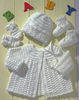 Baby Knitting Vintage Pattern-Matinee coat-Jacket, Mitts, Bonnet and Booties.jpg