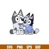 Bluey Heeler Svg, Bluey Svg, Bluey Dog Svg, Bluey Silhouette Svg, Cartoon Svg, Png Dxf Eps Pdf File, BY31.jpg