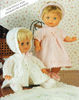 Clothes for Dolls and Premature Babies, Knitting Pattern, Pink & White outfits.jpg