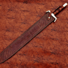 Custom handmade hand forged damascus steel viking sword near me in lowa.jpg