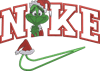 Nike Grinch Christmas Embroidered .PNG
