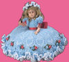 Bed doll Vintage Crochet Pattern Pillow Doll Outfit Elegant pineapple dress.jpg