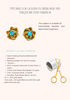 Tutorial for Golden Flowers Bead and Turquoise Stud Earrings (2).png