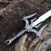 Stainless Steel Luciendar Light Sword Replica Cosplay Elegance in a Leather Sheath (6).jpg