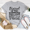 Blessed Is The Nation Whose God Is The Lord Tee