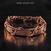wirewrapart wire wrap art pure copper wire wrapped bracelet bangle handmade wrapping jewelry woven (5).jpeg