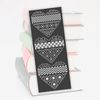 blackwork embroidery bookmark pattern