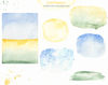 4 Sunflowers watercolor backgrounds.jpg