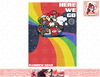 Mario Kart Pride Mario Here We Go Rainbow Road Poster T-Shirt.jpg