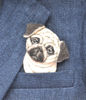 Animal brooch pug dog Custom pet portrait.JPG