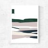 Abstract Art Wall, Modern Abstract Painting, Downloadable Prints, Large Poster, 3 Piece Artwork Set, Bedroom Decor