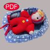 Small  Waldorf doll pattern and Sleeping bag sewing pattern Tutorial PDF Rag doll pattern Cloth doll pattern Fabric doll 1.png