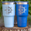 Personalized nautical tumbler Boat gift Boating accessories.jpg