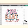Fur Baby Mama , Dog Quote SVG PNG_ 3.png