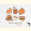 Thanksgiving Food PNG Sublimation.png